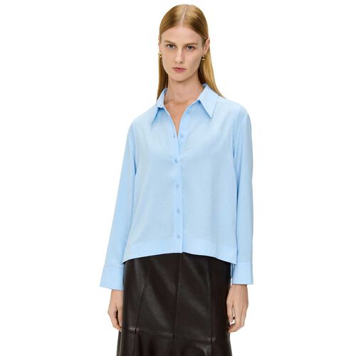 Veronika Maine Washer Finish Crinkle Shirt